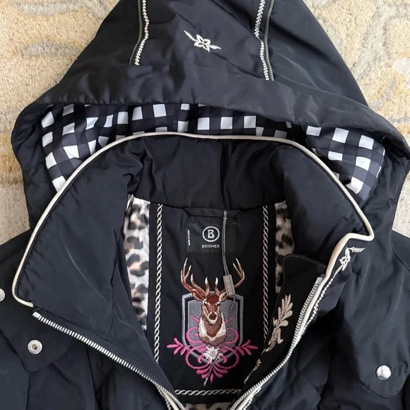 Bogner Quilted and Insulated Ski/Snow Jacket Sz 6/SM - Picture 3 of 12